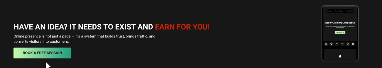 Mavenflix Web Development Ad