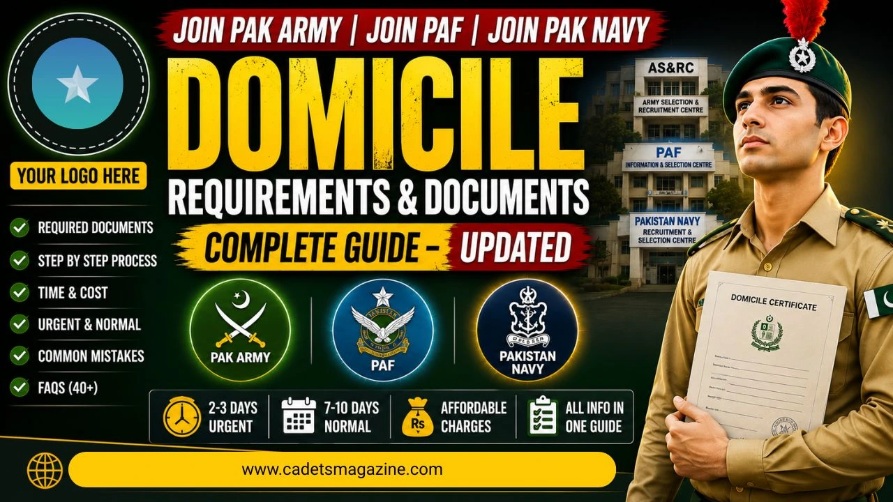Domicile Step by Step Process